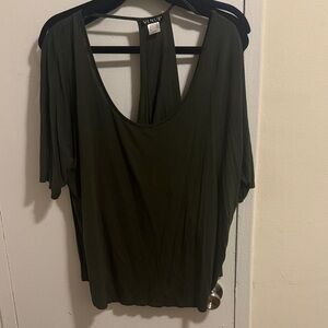 VENUS Dark Green Women's Blouse